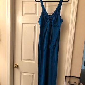 Blue dress